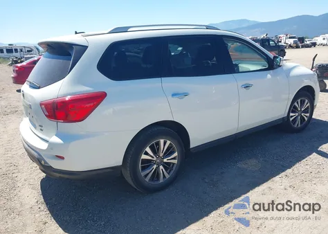 2017 Nissan Pathfinder Sv z USA, uszkodzony, nr VIN 5N1DR2MM0HC667558